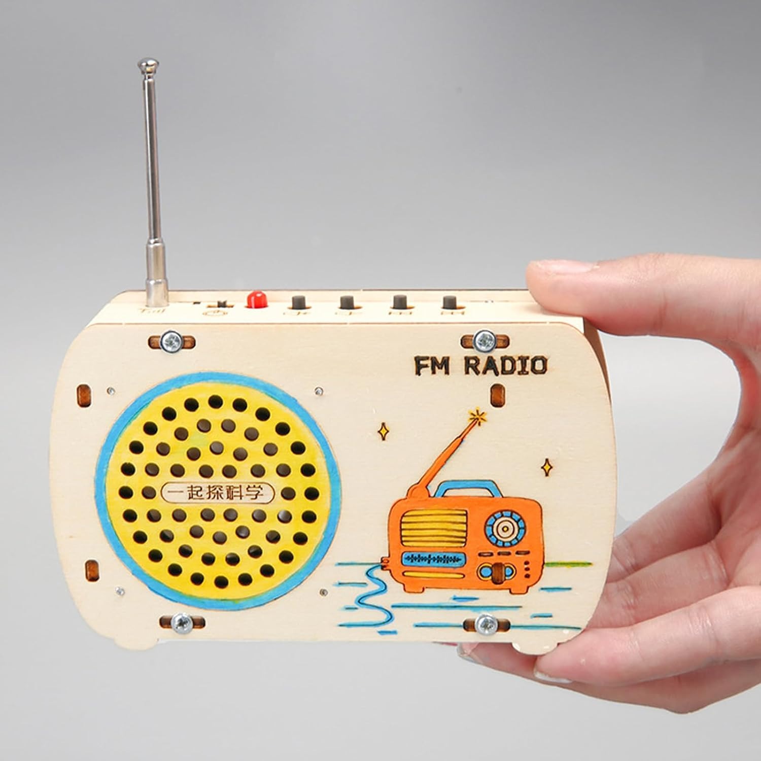 Diy Electronics Projects For Kids - Zestaw do budowy radia FM dla