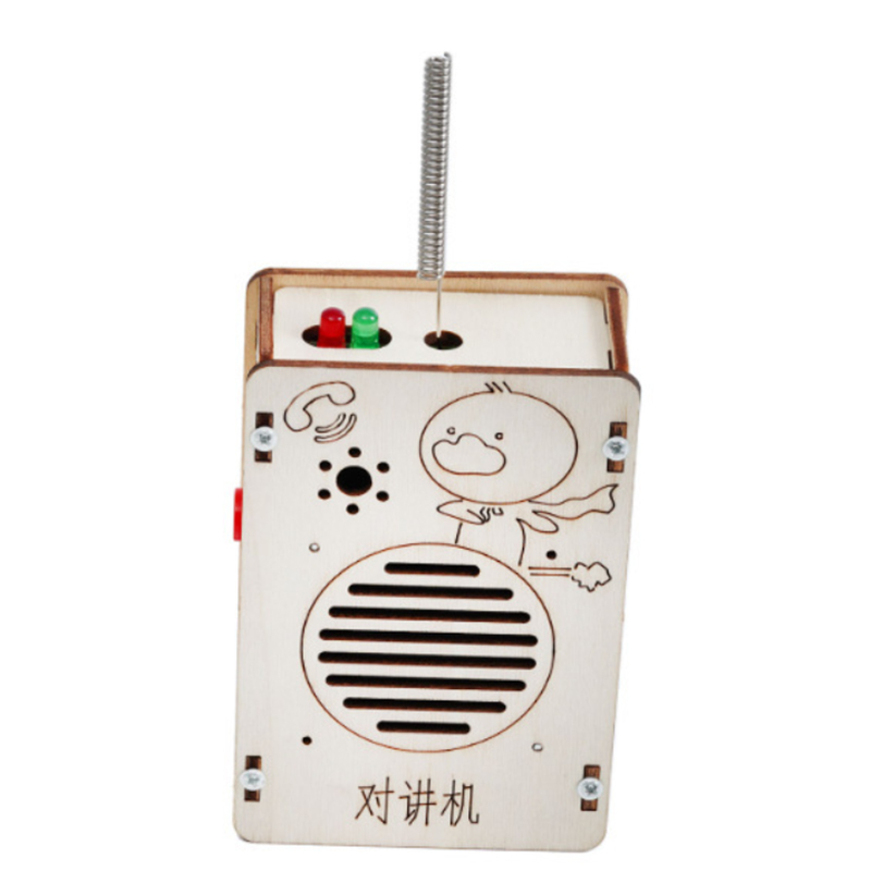 Diy Electronics Projects For Kids - Zestaw do samodzielnego montażu elektronicznego walkie-talkie,