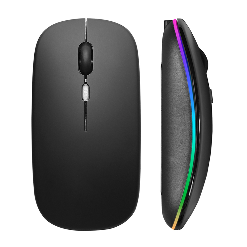 Diy Mouse Electronics - Mysz bezprzewodowa RGB, ładowalna, USB 2.4GHz,