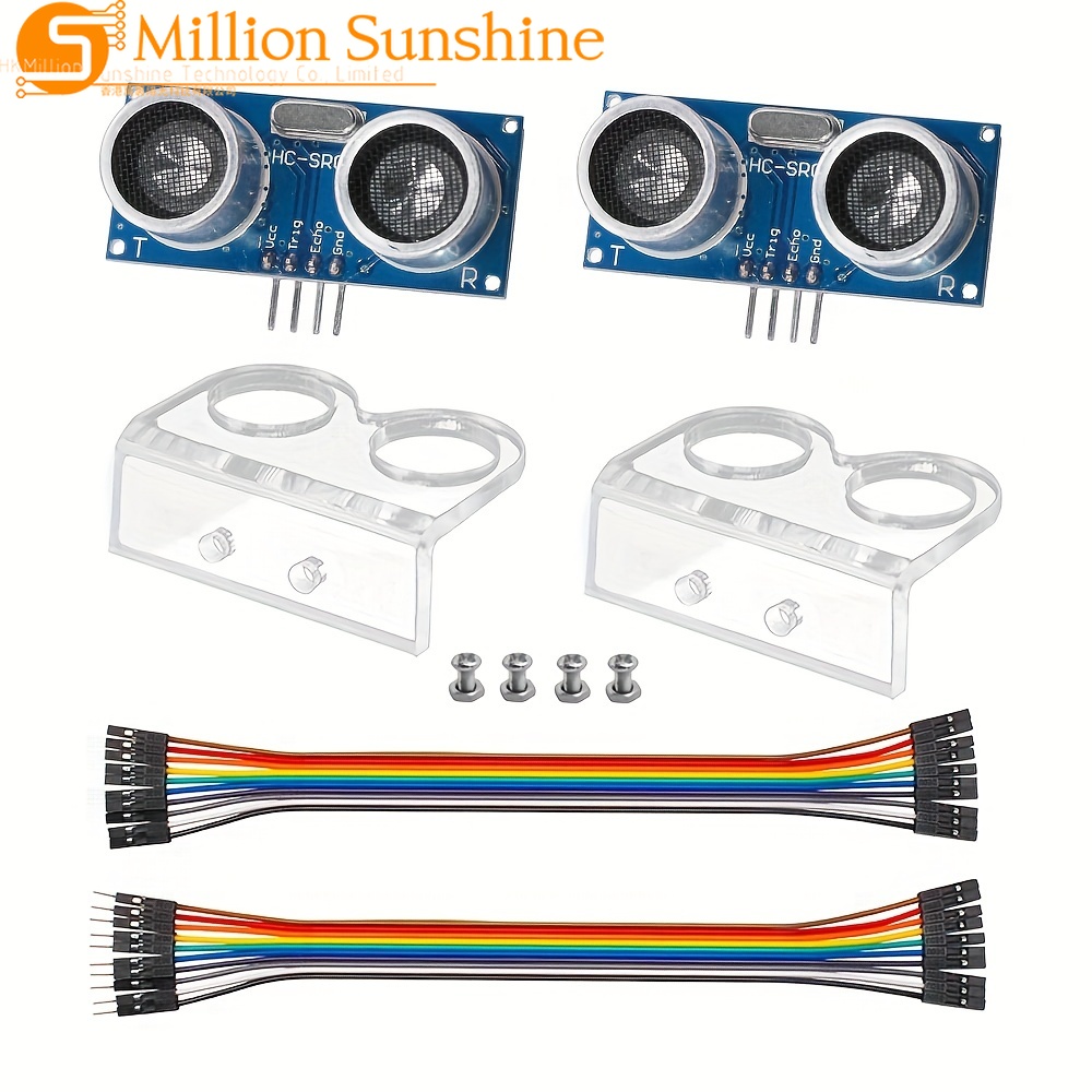 Ultrasonic Sensor Hc - 2 szt. Moduł czujnika ultradźwiękowego HC-SR04