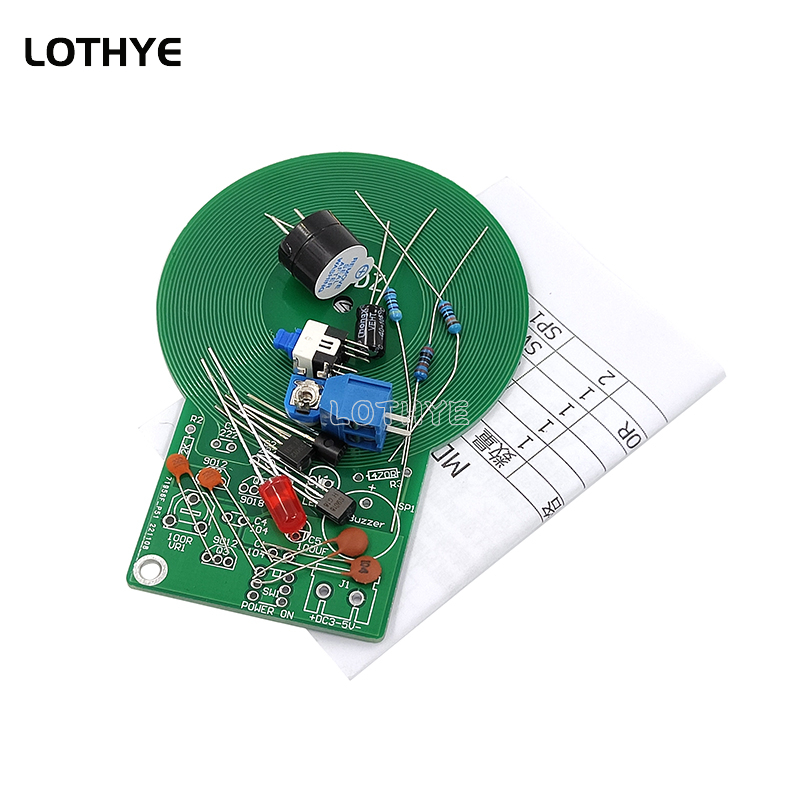 Diy Electronics Repair Kit - DC 3V-5V zestaw wykrywacza metali DIY
