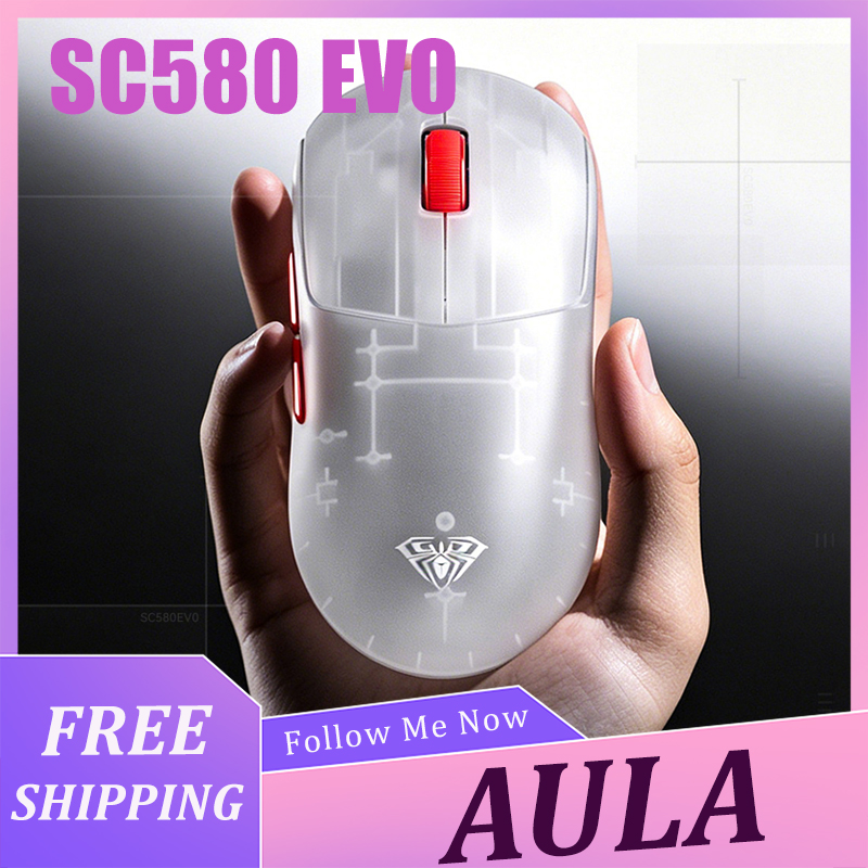 Diy Mouse Electronics - Mysz AULA SC580 EVO Lekka Bezprzewodowa