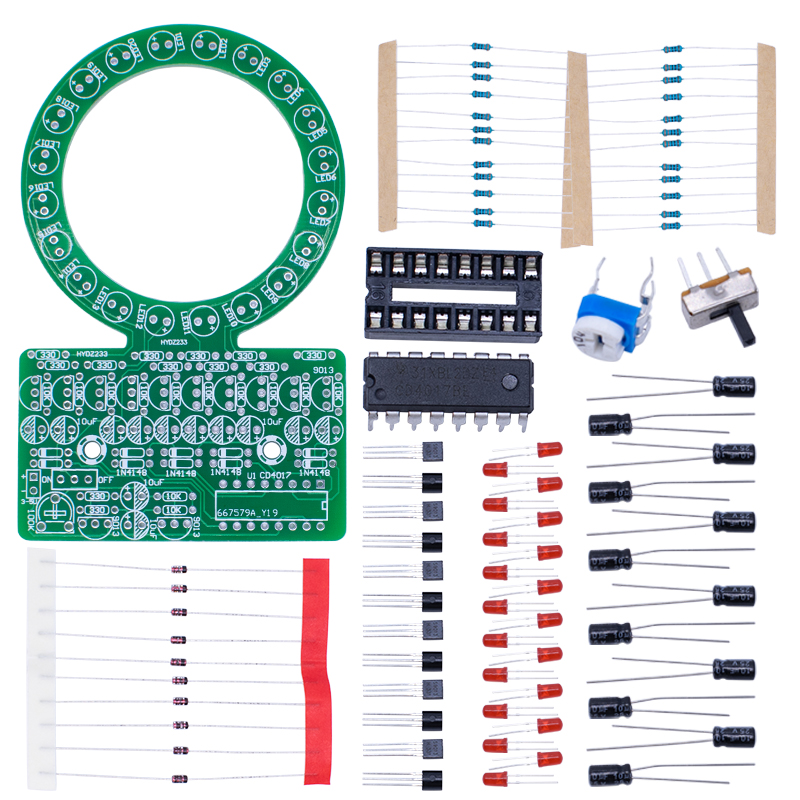 Zestaw DIY: Lampa LED z efekte – Diy Electronics Repair Kit recenzja i cena