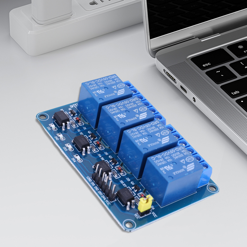 Płytka przekaźnikowa 5V 12V 4- – Relay Module 5V recenzja i cena