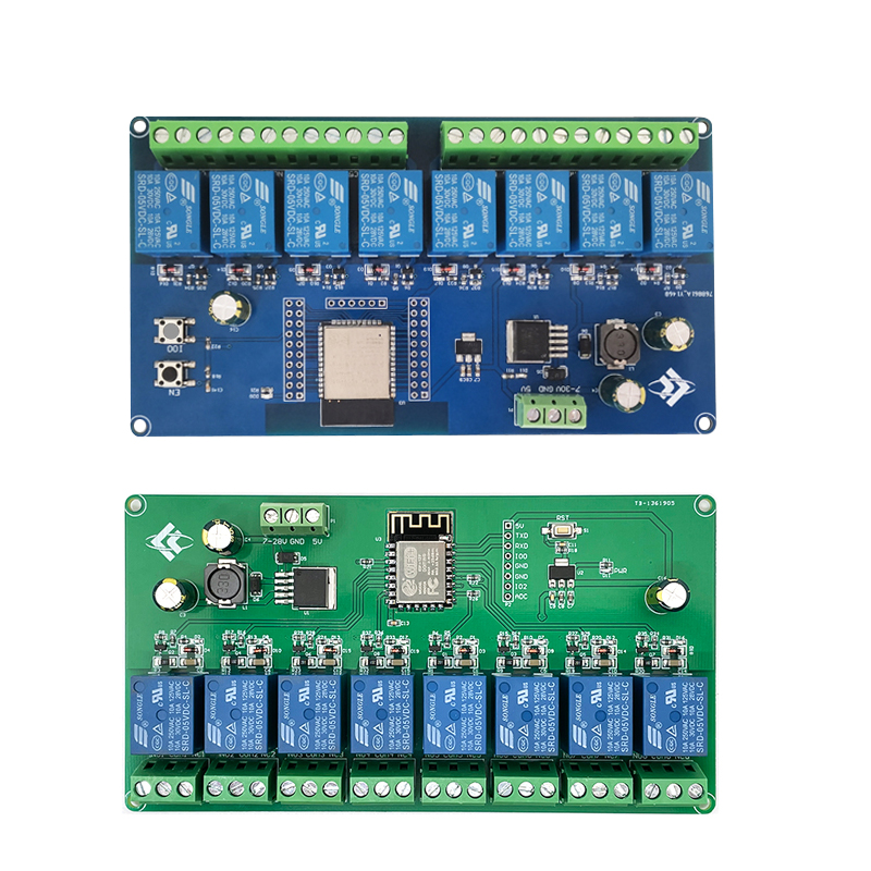 ESP8266 / ESP32 WIFI 8-kanałow – Relay Module 5V recenzja i cena