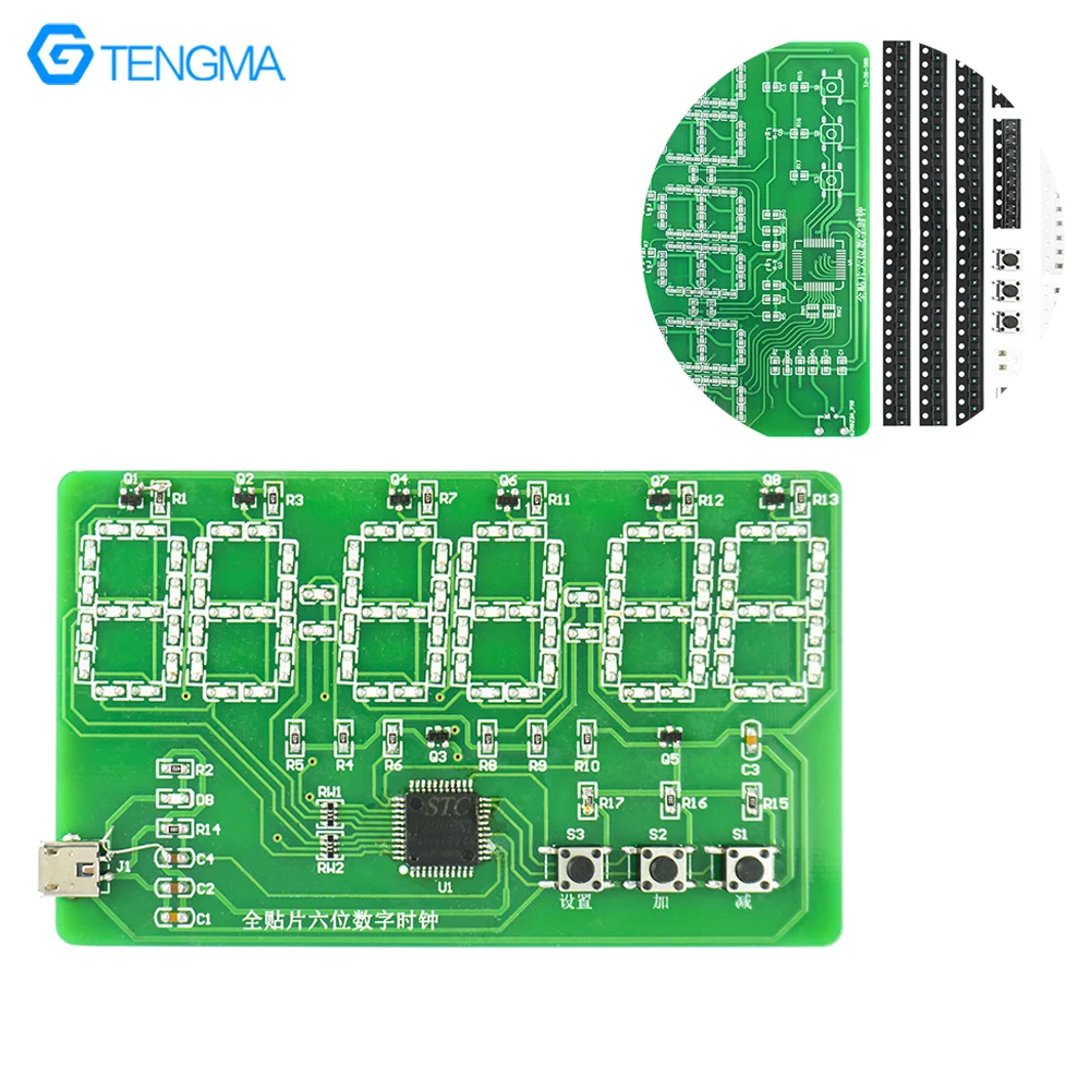 Zestaw DIY zegara cyfrowego sz – Diy Electronics Repair Kit recenzja i cena