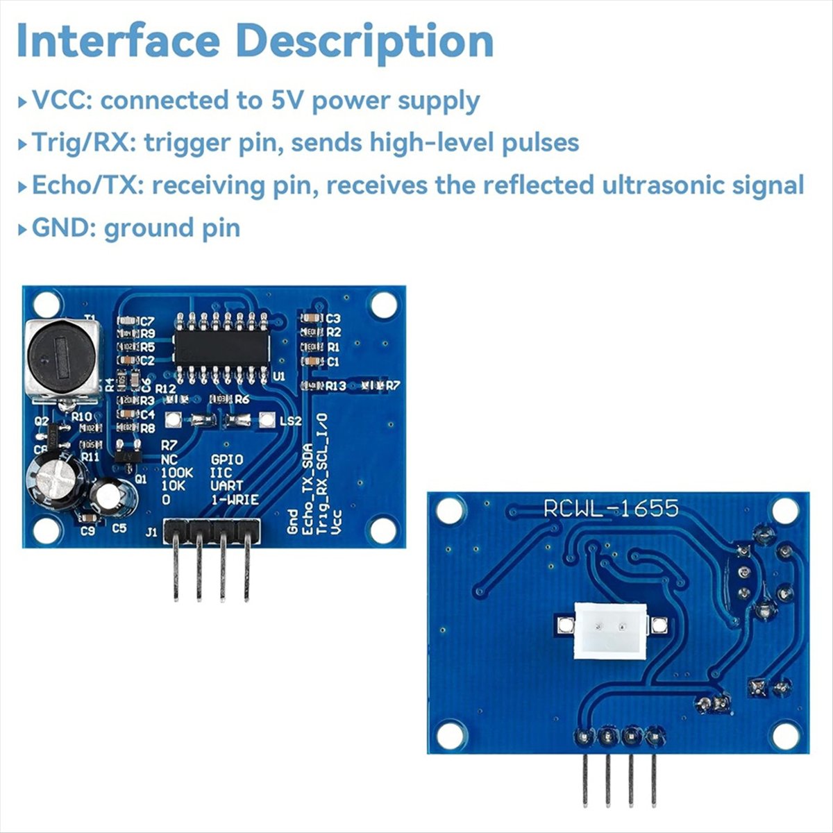 DT38 2 szt. Ultradźwiękowy czu – Ultrasonic Sensor Hc recenzja i cena