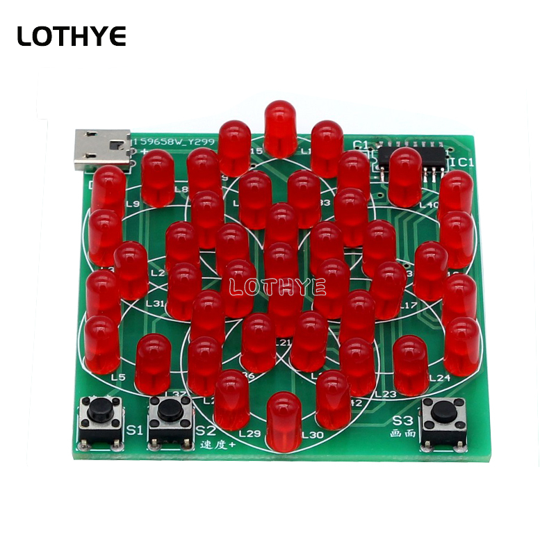 43 LED wielostylowy wzór elekt – Diy Electronics Repair Kit recenzja i cena