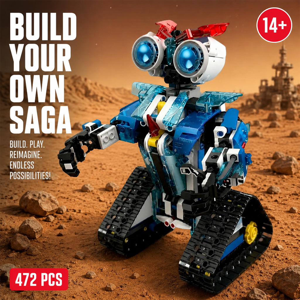 476 elementów Mini Robot Zesta – Diy Electronics India recenzja i cena