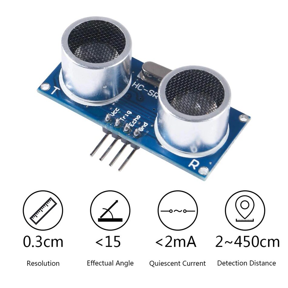5 modułów ultradźwiękowych, cz – Ultrasonic Sensor Hc recenzja i cena