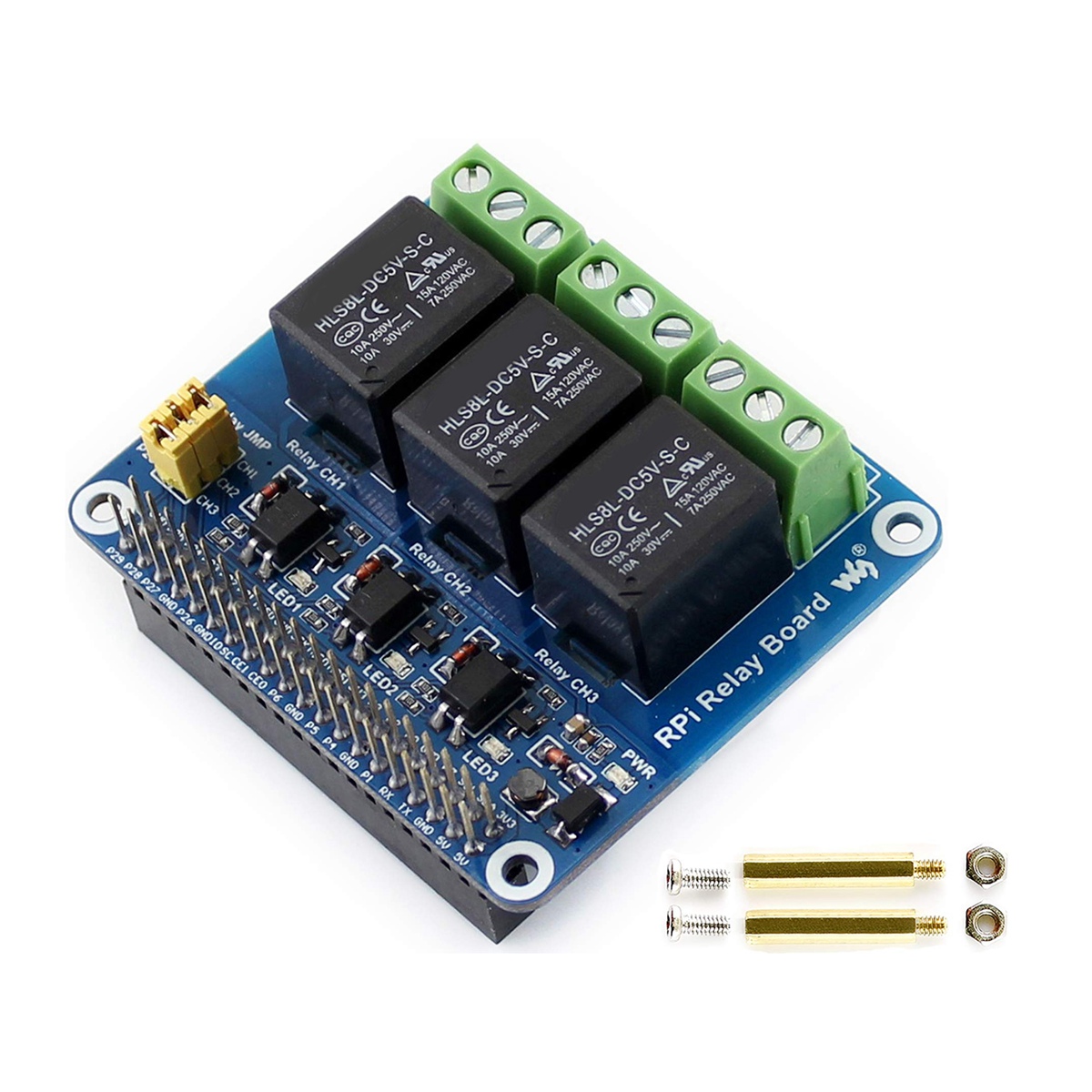Moduł przekaźnikowy Waveshare  – Relay Module 5V recenzja i cena