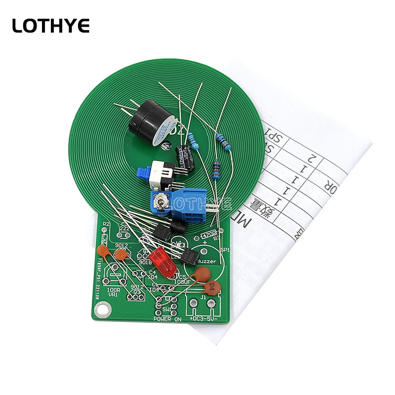 DC 3V-5V zestaw wykrywacza met – Diy Electronics Repair Kit recenzja i cena