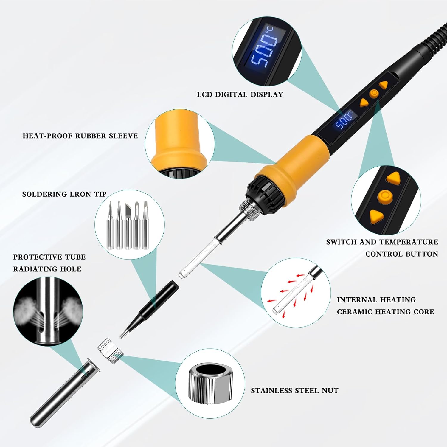 Zestaw do lutowania 908D Blue, – Diy Electronics Repair Kit recenzja i cena