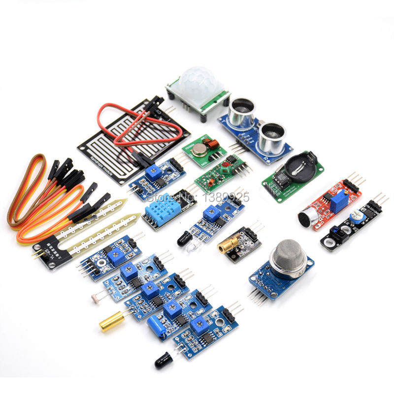 16 rodzajów modułów czujników  – Ultrasonic Sensor Hc recenzja i cena